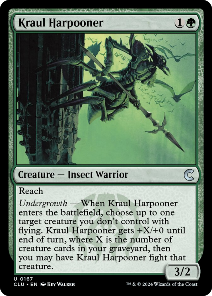 Kraul Harpooner [Ravnica: Clue Edition] | Good Games North