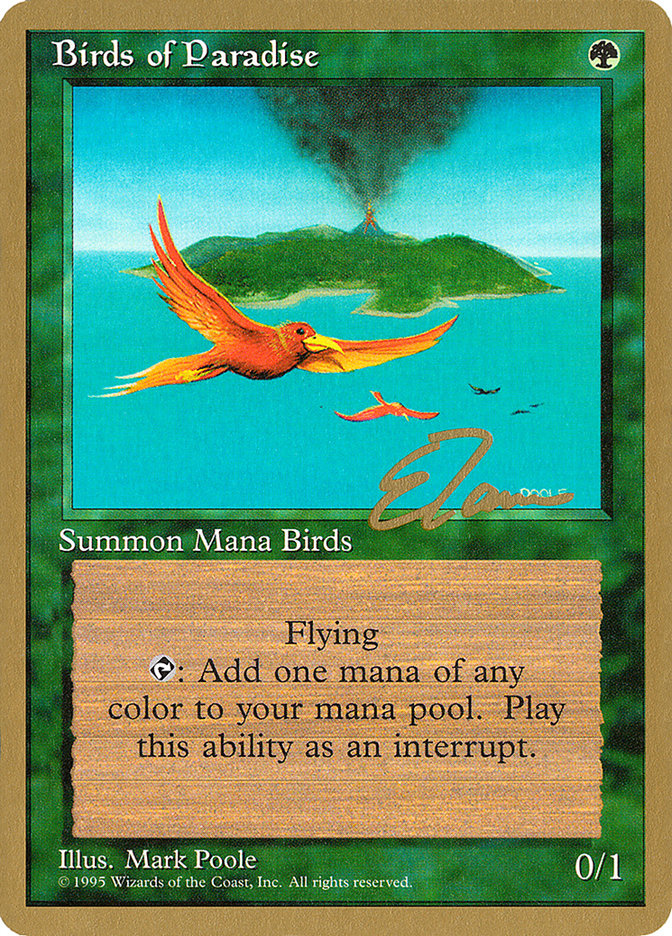Birds of Paradise (Eric Tam) [Pro Tour Collector Set] | Good Games North