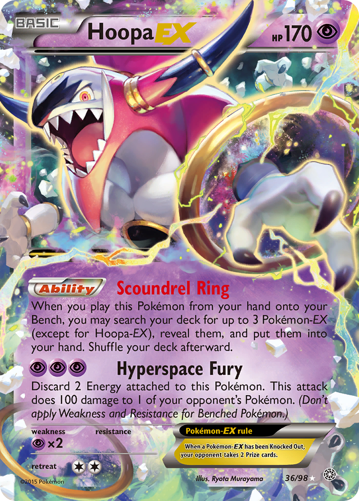 Hoopa EX (36/98) [XY: Ancient Origins] | Good Games North
