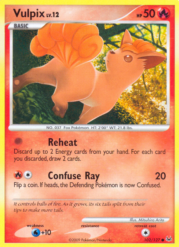 Vulpix (102/127) [Platinum: Base Set] | Good Games North