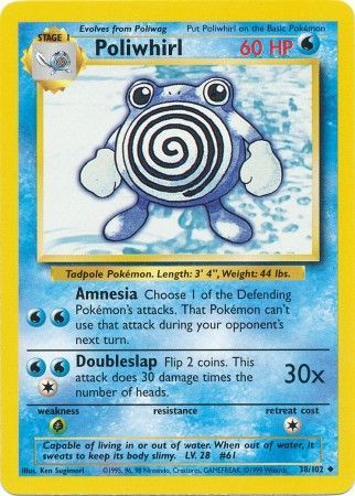Poliwhirl (38/102) [Base Set Unlimited] | Good Games North