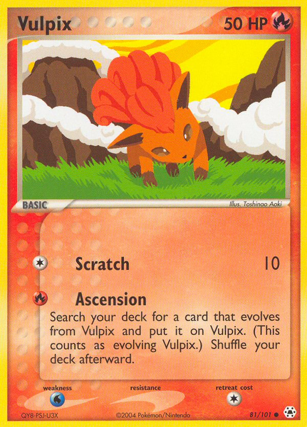 Vulpix (81/101) [EX: Hidden Legends] | Good Games North