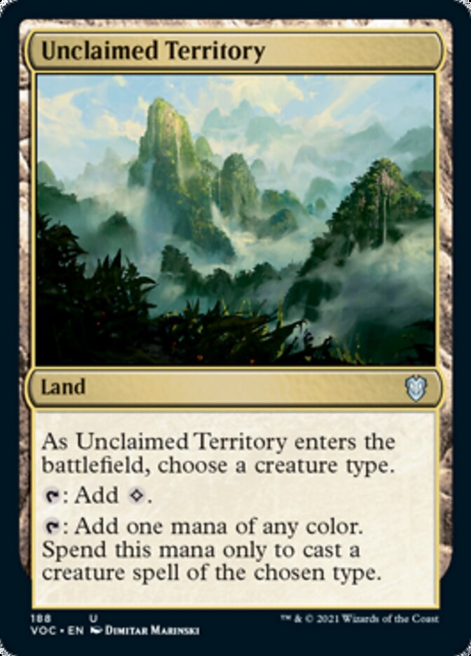 Unclaimed Territory [Innistrad: Crimson Vow Commander] | Good Games North