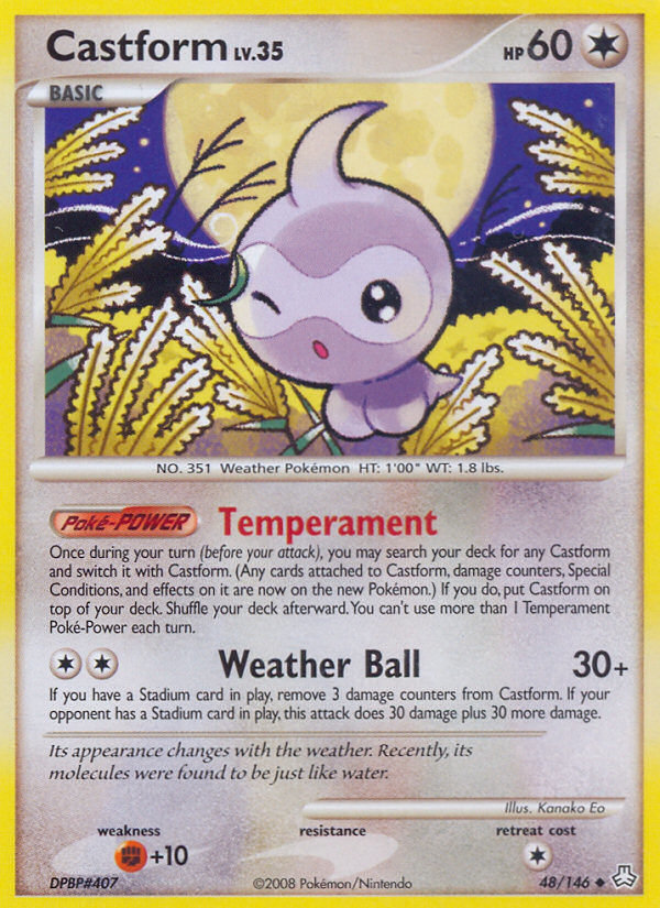 Castform (48/146) [Diamond & Pearl: Legends Awakened] | Good Games North