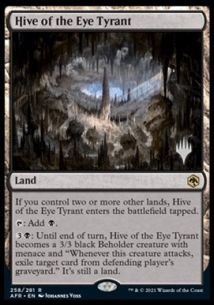 Hive of the Eye Tyrant (Promo Pack) [Dungeons & Dragons: Adventures in the Forgotten Realms Promos] | Good Games North