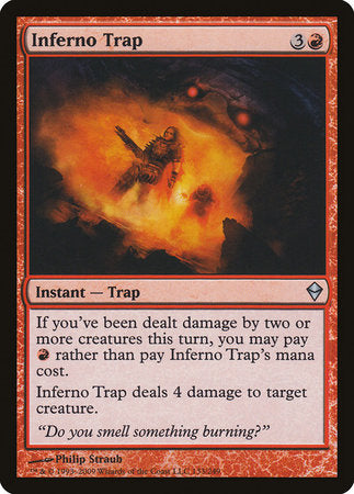 Inferno Trap [Zendikar] | Good Games North