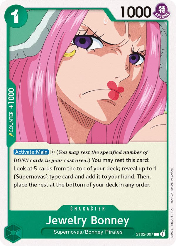 Jewelry Bonney [Starter Deck: Worst Generation] | Good Games North