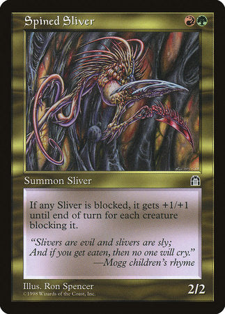 Spined Sliver [Stronghold] | Good Games North