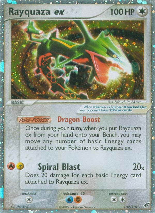 Rayquaza ex (102/107) [EX: Deoxys] | Good Games North