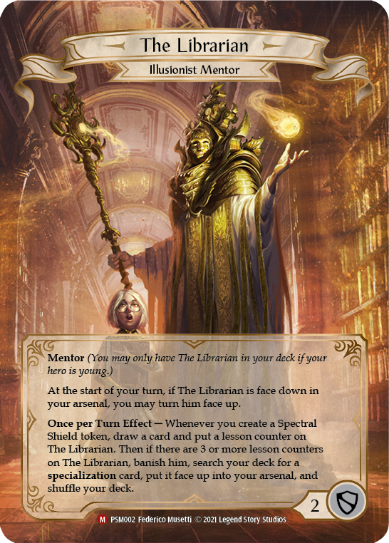 The Librarian [PSM002] (Monarch Prism Blitz Deck) | Good Games North