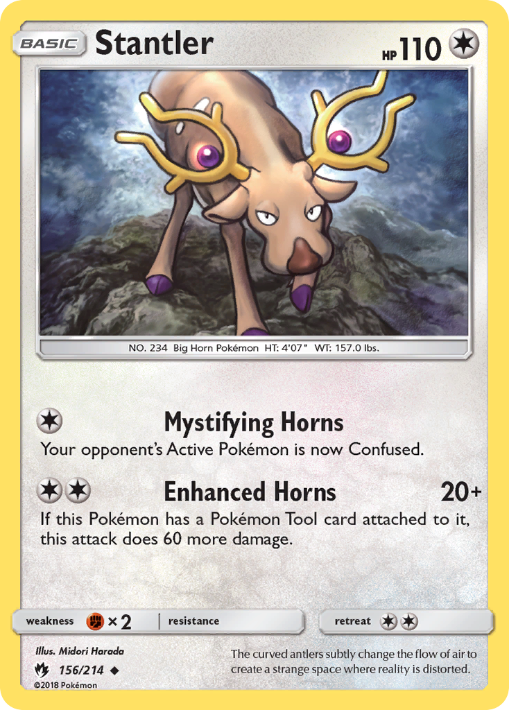 Stantler (156/214) [Sun & Moon: Lost Thunder] | Good Games North