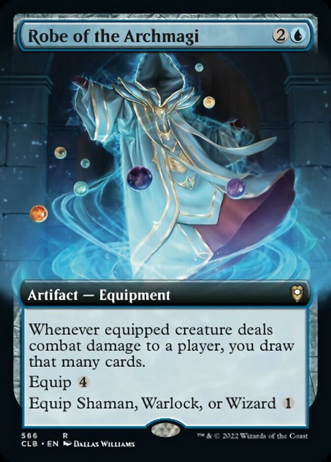 Robe of the Archmagi (Extended Art) [Commander Legends: Battle for Baldur's Gate] | Good Games North