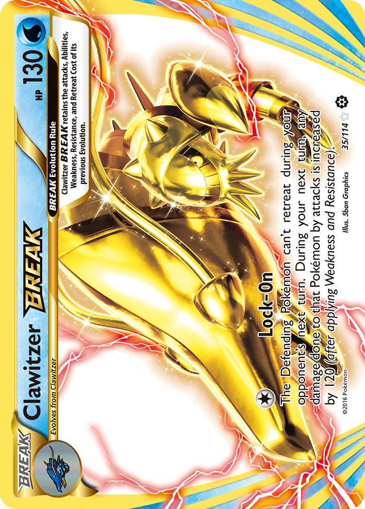 Clawitzer BREAK (35/114) [XY: Steam Siege] | Good Games North