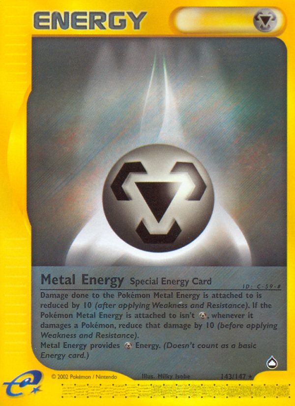 Metal Energy (143/147) [Aquapolis] | Good Games North