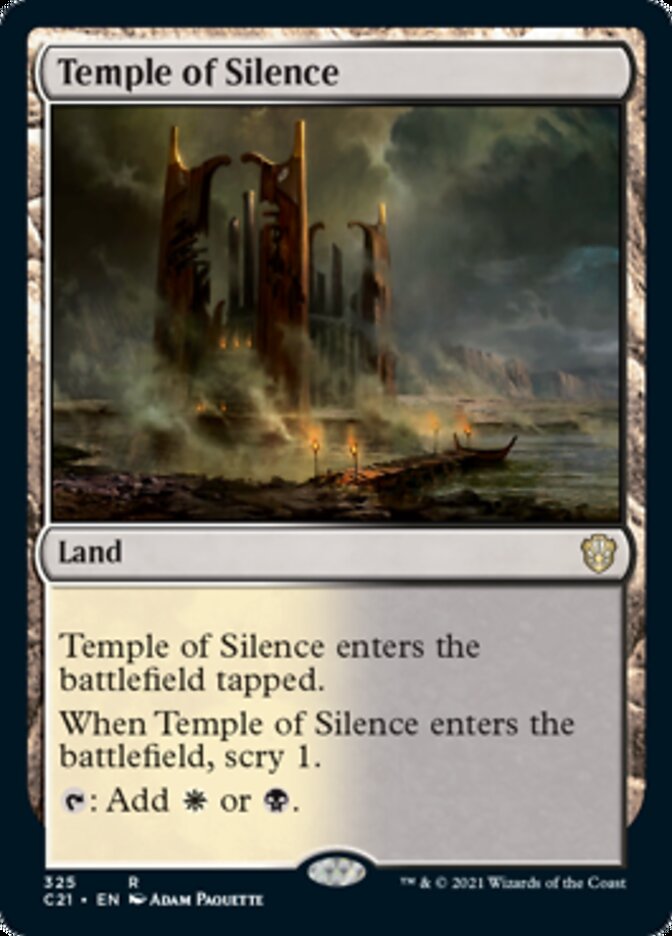Temple of Silence [Commander 2021] | Good Games North