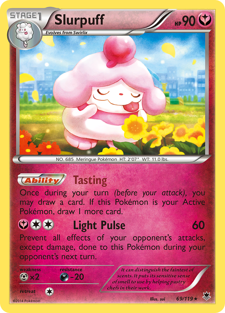 Slurpuff (69/119) [XY: Phantom Forces] | Good Games North