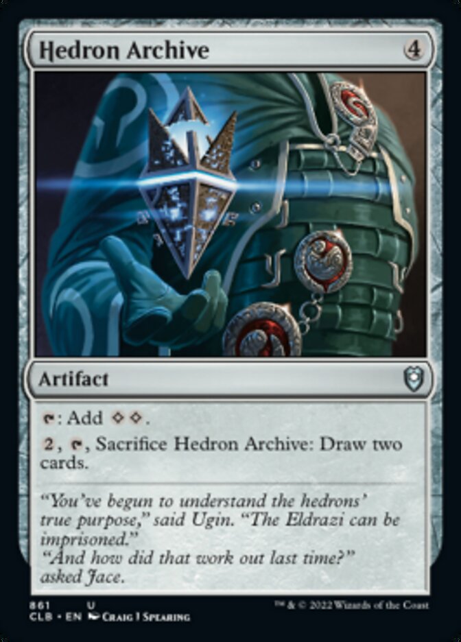 Hedron Archive [Commander Legends: Battle for Baldur's Gate] | Good Games North