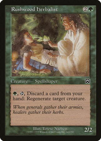 Rushwood Herbalist [Mercadian Masques] | Good Games North