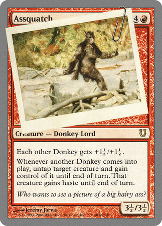 Assquatch [Unhinged] | Good Games North