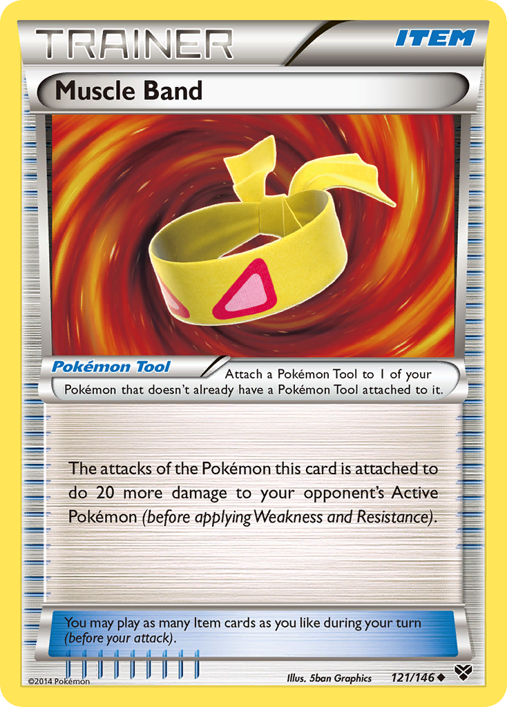 Muscle Band (121/146) [XY: Base Set] | Good Games North