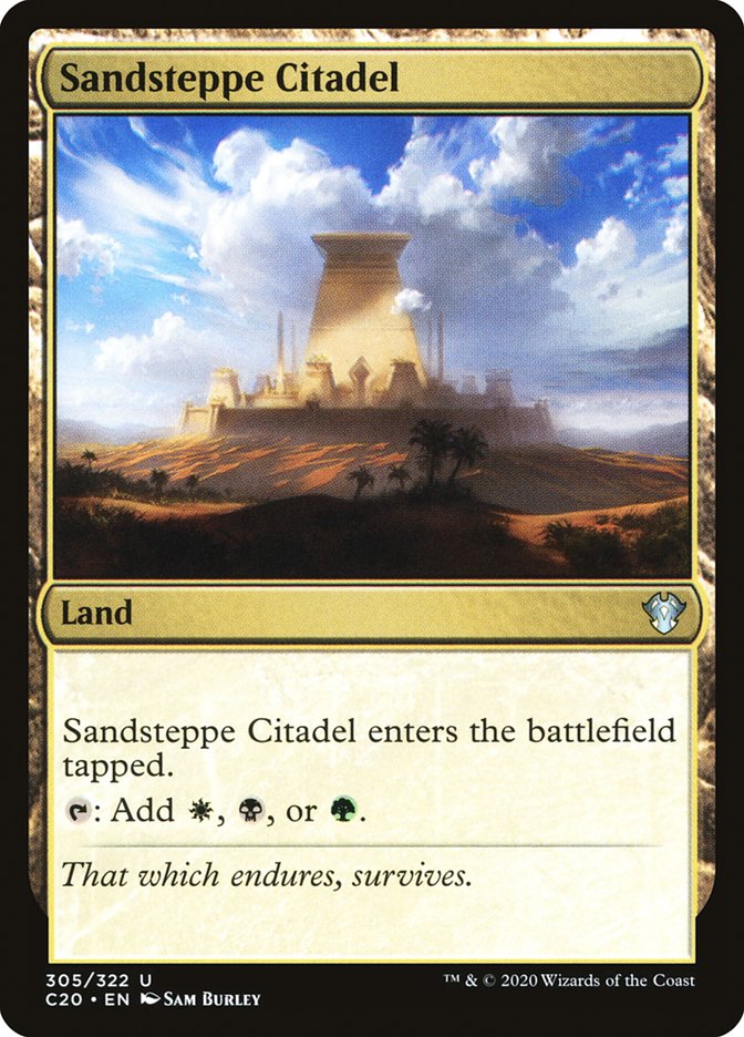 Sandsteppe Citadel [Commander 2020] | Good Games North