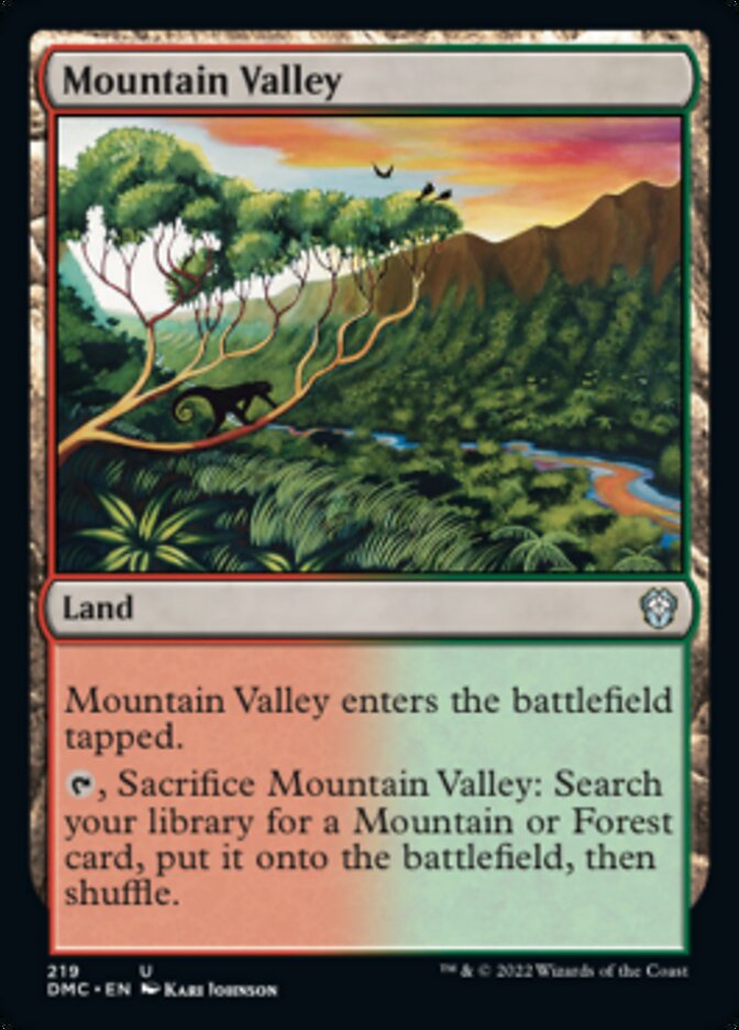 Mountain Valley [Dominaria United Commander] | Good Games North