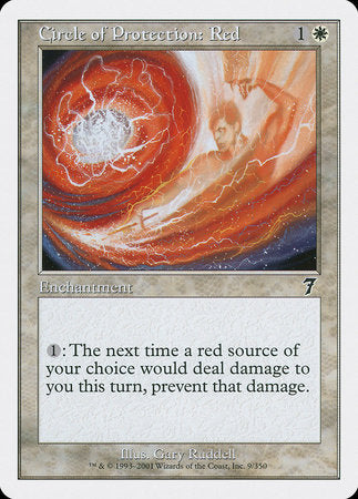 Circle of Protection: Red [Seventh Edition] | Good Games North