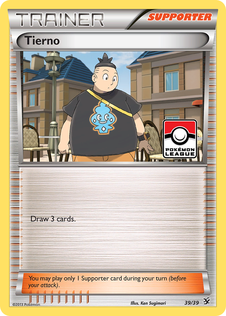 Tierno (39/39) [XY: Kalos Starter Set] | Good Games North