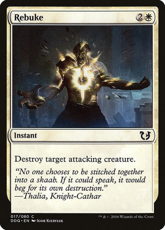 Rebuke [Duel Decks: Blessed vs. Cursed] | Good Games North