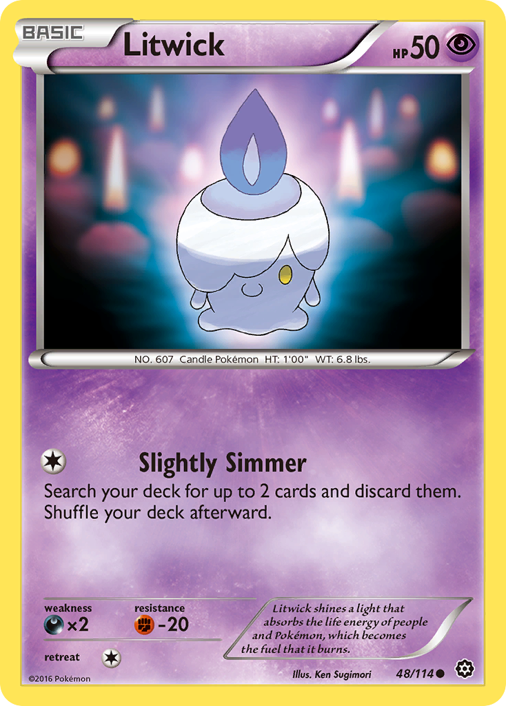 Litwick (48/114) [XY: Steam Siege] | Good Games North