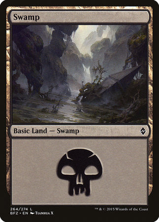 Swamp (264) [Battle for Zendikar] | Good Games North