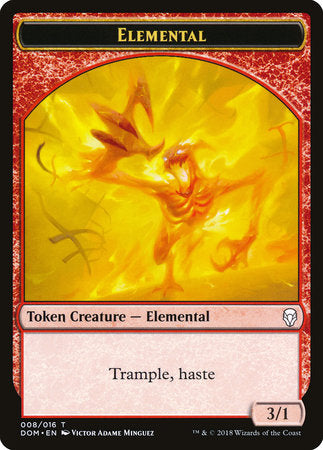 Elemental Token [Dominaria Tokens] | Good Games North