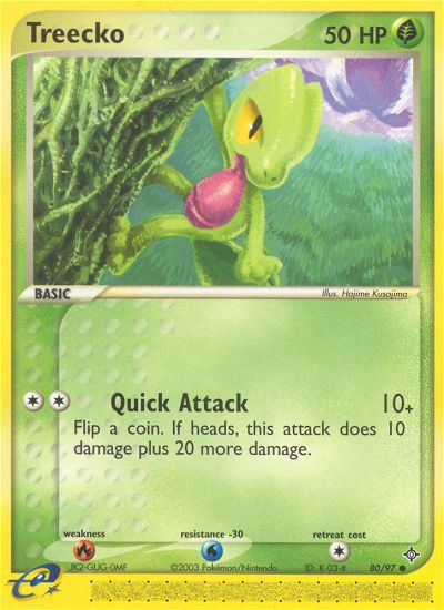 Treecko (80/97) [EX: Dragon] | Good Games North