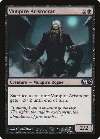 Vampire Aristocrat [Magic 2010] | Good Games North