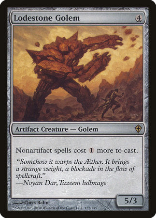 Lodestone Golem [Worldwake] | Good Games North
