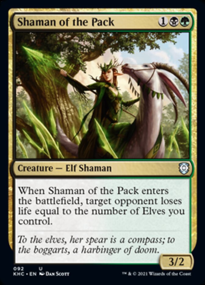 Shaman of the Pack [Kaldheim Commander] | Good Games North