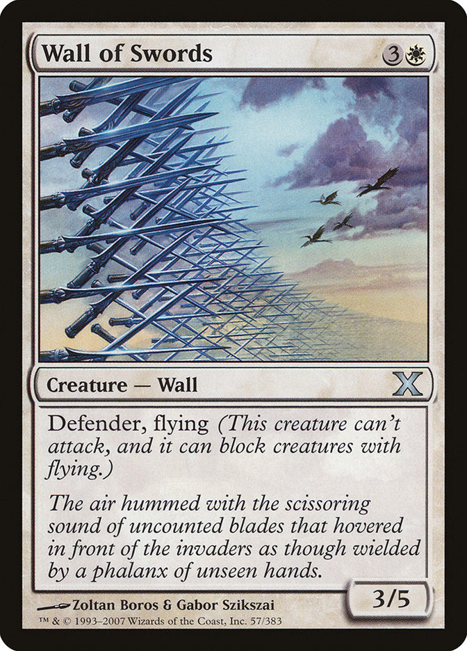 Wall of Swords [Tenth Edition] | Good Games North