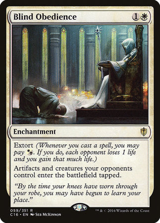 Blind Obedience [Commander 2016] | Good Games North
