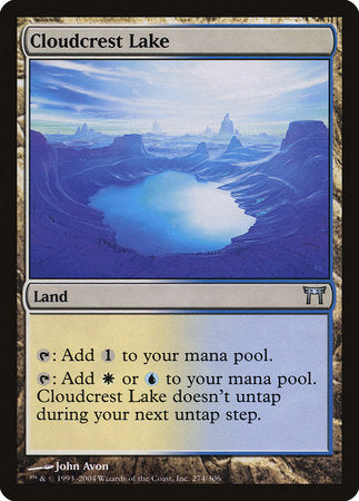 Cloudcrest Lake [Champions of Kamigawa] | Good Games North
