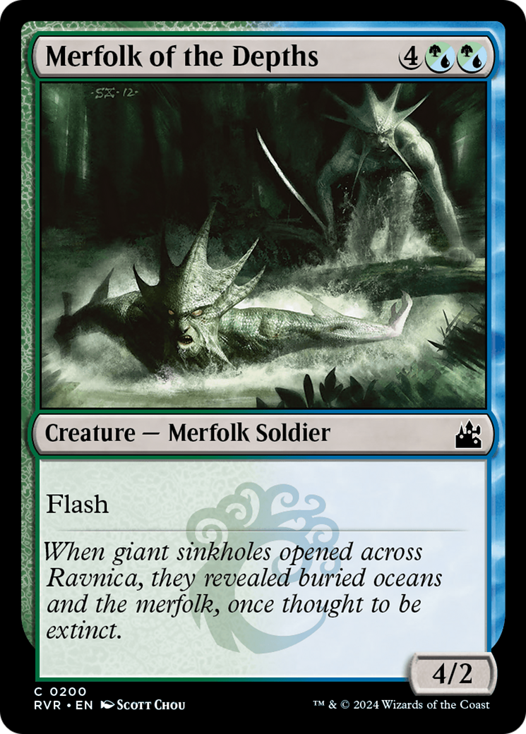Merfolk of the Depths [Ravnica Remastered] | Good Games North