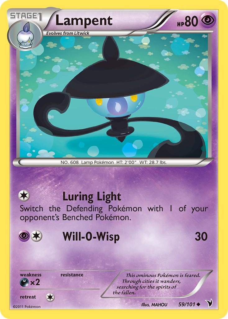 Lampent (59/101) [Black & White: Noble Victories] | Good Games North