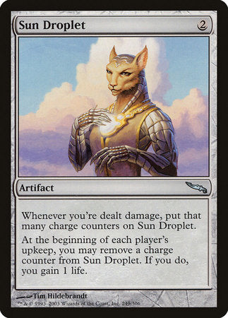 Sun Droplet [Mirrodin] | Good Games North