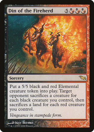 Din of the Fireherd [Shadowmoor] | Good Games North