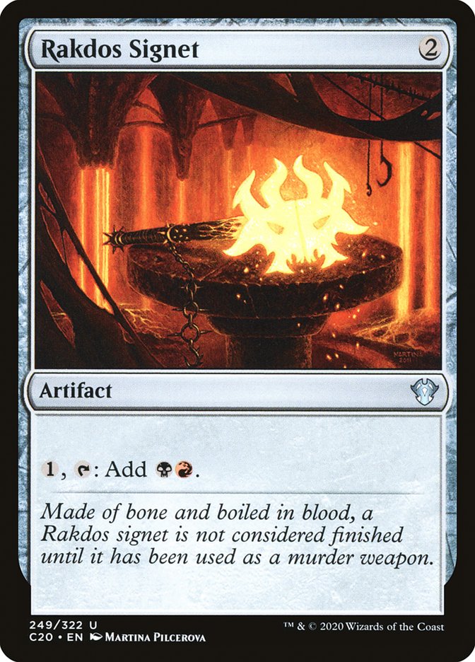 Rakdos Signet [Commander 2020] | Good Games North