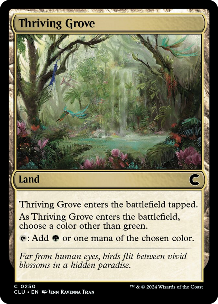 Thriving Grove [Ravnica: Clue Edition] | Good Games North
