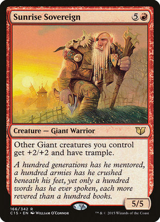 Sunrise Sovereign [Commander 2015] | Good Games North