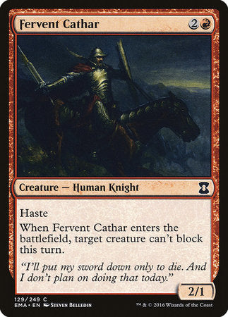 Fervent Cathar [Eternal Masters] | Good Games North