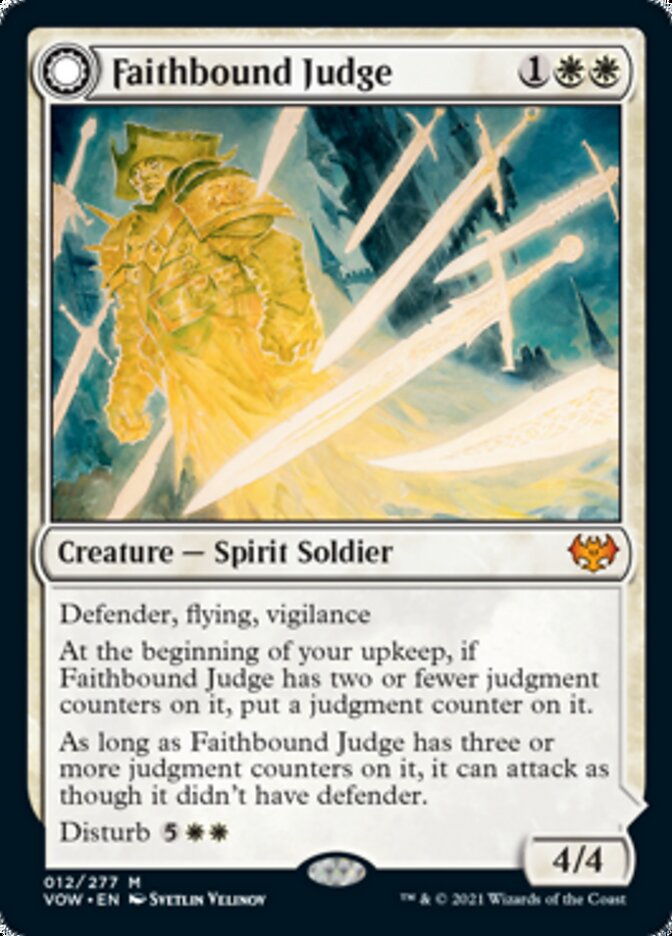 Faithbound Judge // Sinner's Judgment [Innistrad: Crimson Vow] | Good Games North
