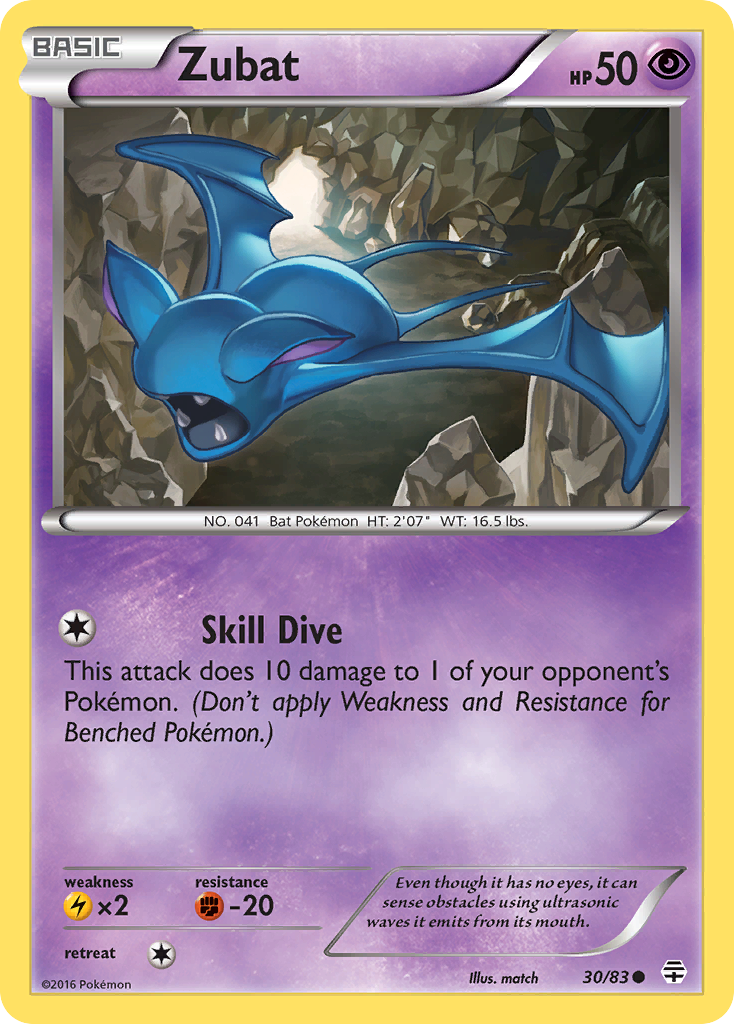 Zubat (30/83) [XY: Generations] | Good Games North