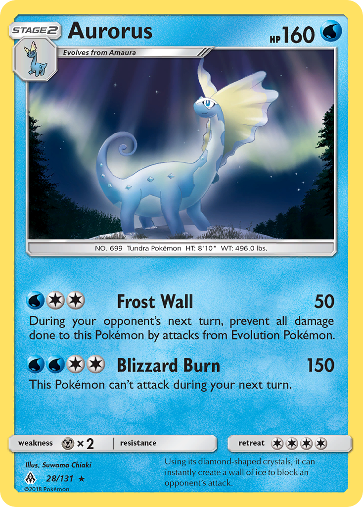 Aurorus (28/131) [Sun & Moon: Forbidden Light] | Good Games North